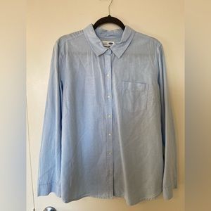 Old Navy Classic Button Down - Light Blue